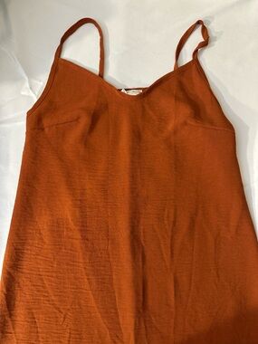 See You Monday Rust Orange dress